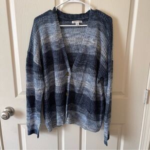 John Paul Richard blue cardigan